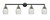 Innovations - 215-BAB-G302 - Four Light Bath Vanity - Franklin Restoration - Black Antique Brass