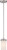 Nuvo Lighting - 60-615 - One Light Mini Pendant - Polaris - Brushed Nickel