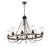 Innovations - 442-8CR-BK-G4422 - Eight Light Chandelier - Paladin - Matte Black