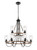 Innovations - 442-9CR-BK-G4422-LED - LED Chandelier - Paladin - Matte Black