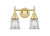 Innovations - 447-2W-SB-G182S - Two Light Bath Vanity - Satin Brass