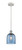 Innovations - 516-1P-WPC-G558-6BL - One Light Mini Pendant - Ballston - White Polished Chrome