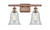 Innovations - 516-2W-AC-G2812 - Two Light Bath Vanity - Ballston - Antique Copper