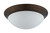 Cal Lighting - LA-181S-RU - One Light Ceiling Mount Fixture - CEILING - Rust