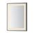 ET2 - E42091-BK - LED Mirror - Framed - Black