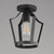 Arden One Light Pendant / Semi-Flush (10421BK)