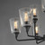 Hudson Nine Light Chandelier (12879CLBK)