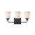 Maxim - 12883SWBK - Three Light Bath Vanity - Hudson - Black