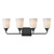 Maxim - 12884SWBK - Four Light Bath Vanity - Hudson - Black