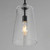 Hudson One Light Pendant (12886CLBK)