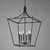 Clifton Six Light Pendant (25316BK)
