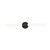 Maxim - 52513WTBK - LED Bath Bar - Tubi - Black