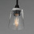 Hudson One Light Pendant (92880CLBK)