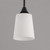 Hudson One Light Pendant (92880SWBK)