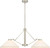 Nuvo Lighting - 60-6248 - Two Light Island Pendant - Nome - Brushed Nickel
