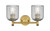 Downtown Urban Two Light Bath Vanity (434-2W-BB-G559-5SM)