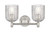 Downtown Urban Two Light Bath Vanity (434-2W-SN-G559-5CL)