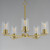 Lateral Five Light Chandelier (10286CLSBR)