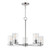 Maxim - 10286CLSN - Five Light Chandelier - Lateral - Satin Nickel