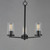 Lateral Three Light Chandelier (10287CLBK)