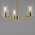 Lateral Three Light Chandelier (10287CLSBR)