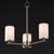 Lateral Three Light Chandelier (10287SWSN)