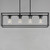 Lateral Four Light Linear Pendant (10288CLBK)