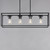 Lateral Four Light Linear Pendant (10288CLBK)