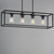 Lateral Four Light Linear Pendant (10288CLBK)