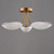 Maris Three Light Semi Flush Mount (10823WTNAB)