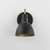 Dusk One Light Wall Sconce (12341BKAB)