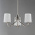 Durham Three Light Chandelier (12695WTSN)