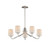 Maxim - 12696WTSN - Five Light Chandelier - Durham - Satin Nickel