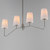 Durham Four Light Linear Chandelier (12697WTSN)
