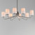 Durham Eight Light Chandelier (12698WTSN)