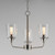 Hudson Three Light Chandelier (12873CLSN)