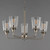 Hudson Five Light Chandelier (12875CLSN)