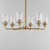 Hudson Six Light Chandelier (12876CLNAB)