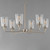 Hudson Six Light Chandelier (12876CLSN)