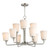 Maxim - 12879SWSN - Nine Light Chandelier - Hudson - Satin Nickel