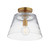 Maxim - 12880CLNAB - One Light Pendant - Hudson - Natural Aged Brass