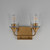 Hudson Two Light Bath Vanity (12882CLNAB)