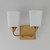 Hudson Two Light Bath Vanity (12882SWNAB)