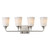 Maxim - 12884SWSN - Four Light Bath Vanity - Hudson - Satin Nickel
