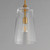 Hudson One Light Pendant (12886CLNAB)