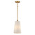 Maxim - 12886SWNAB - One Light Pendant - Hudson - Natural Aged Brass
