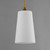 Hudson One Light Pendant (12886SWNAB)