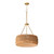 Maxim - 14453NANAB - Three Light Chandelier - Satori - Natural Aged Brass