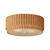 Maxim - 14459NANAB - Two Light Flush Mount - Satori - Natural Aged Brass