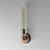 Flambeau One Light Wall Sconce (16110CLBKAB)